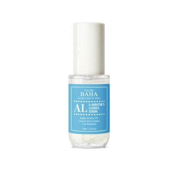 Cos De BAHA A Arbutin 5 Licorice AL Serum 30ml - Kbazar - Korean Cosmetics Store