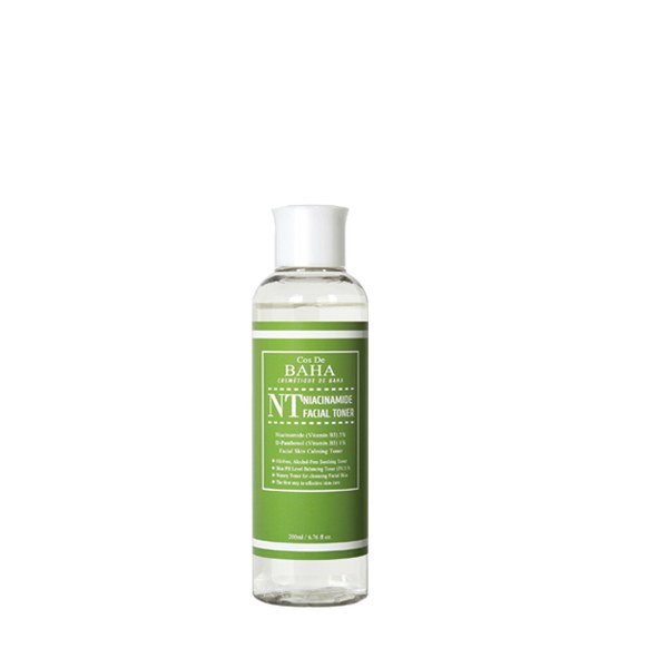 Cos De BAHA Niacinamide Facial Toner Hydrating, Pore Minimizing 200ml (NT) - Kbazar - Korean Cosmetics Store
