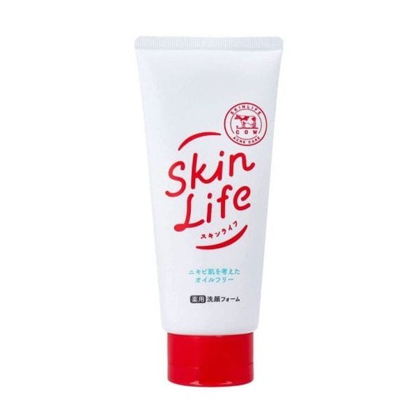 Cow brand Skin Life Facial Cleansing Foam Medicated Acne Care 130g - Kbazar - Korean Cosmetics Store