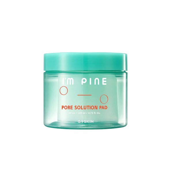 G9 SKIN I’m Pine Pore Solution Pad 60ea - Kbazar - Korean Cosmetics Store