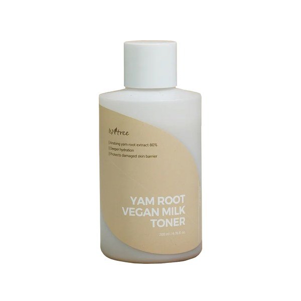 Isntree Yam Root Vegan Milk Toner 200ml - Kbazar - Korean Cosmetics Store
