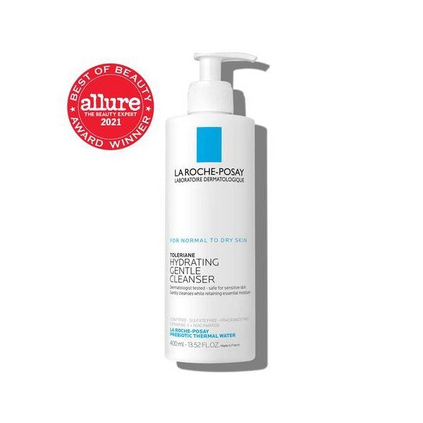 La Roche Posay Toleriane Hydrating Gentle Cleanser – 400 ml - Kbazar - Korean Cosmetics Store