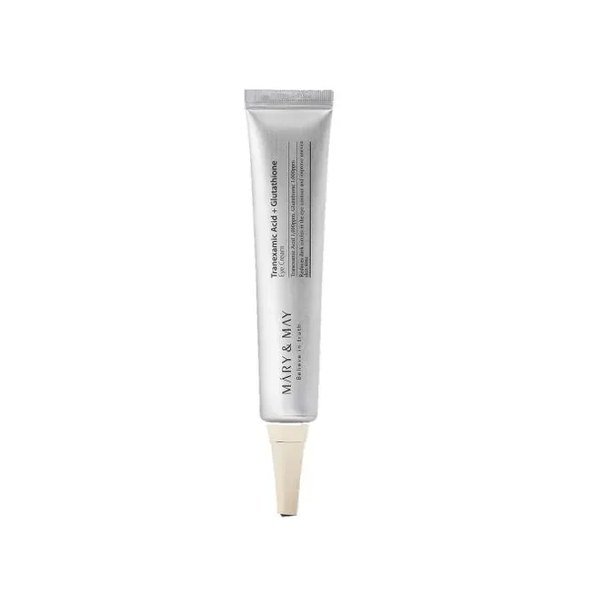 Mary&May Tranexamic Acid+Glutathion Eye Cream 12g (Mini) - Kbazar - Korean Cosmetics Store