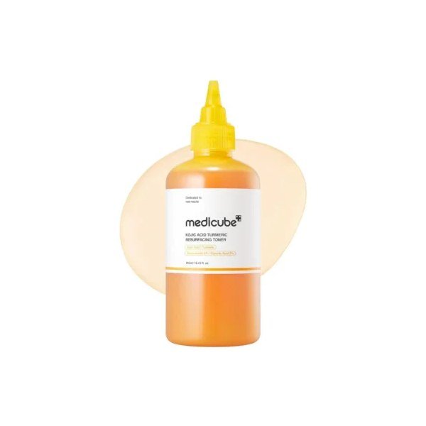 Medicube Kojic Acid Turmeric Resurfacing Toner 250ml - Kbazar - Korean Cosmetics Store