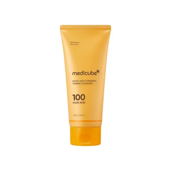 Medicube KOJIC ACID TURMERIC TONING CLEANSER 120g - Kbazar - Korean Cosmetics Store