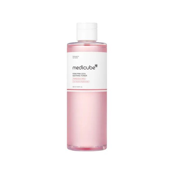Medicube PDRN PINK CICA SOOTHING TONER 250ml - Kbazar - Korean Cosmetics Store