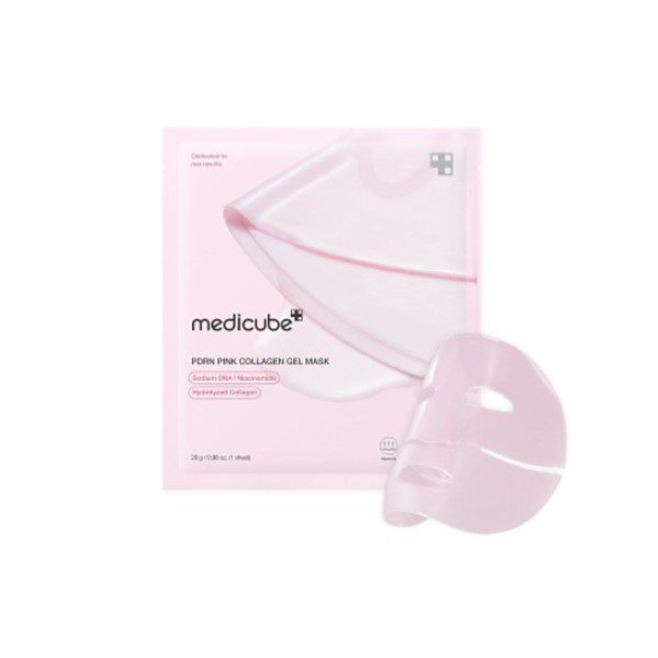 Medicube Pdrn Pink Collagen Gel Mask 1EA - Kbazar - Korean Cosmetics Store