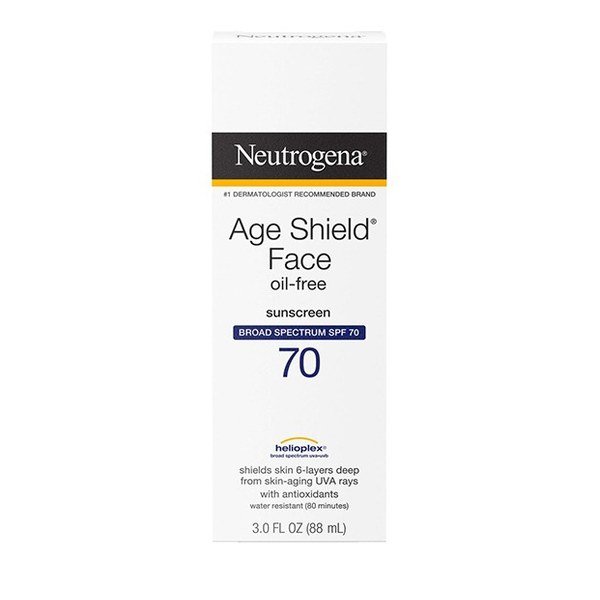 Neutrogena Age Shield Face Sunscreen 70 – 88ml - Kbazar - Korean Cosmetics Store