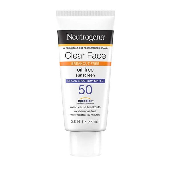 Neutrogena Clear Face Oil-Free Sunscreen SPF 30 (88ml) - Kbazar - Korean Cosmetics Store