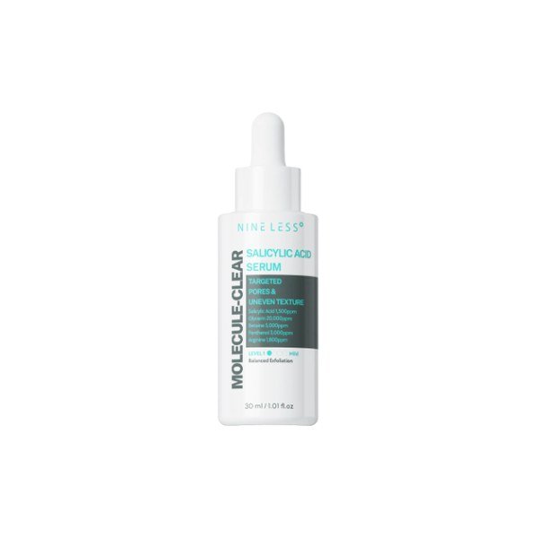 NINE LESS Molecule-Clear Salicylic Acid Serum 30ml - Kbazar - Korean Cosmetics Store