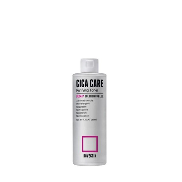 Rovectin Skin Essentials Cica Care Purifying Toner 260ml - Kbazar - Korean Cosmetics Store