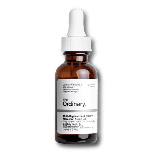 The Ordinary 100% Organic Cold-Pressed Moroccan Argan Oil 30ml - Kbazar - Korean Cosmetics Store