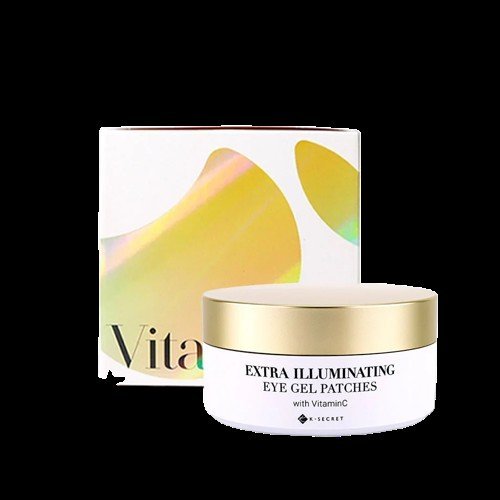 KSECRET Extra Illuminating Eye Gel Patches (VITAMIN C) 102g - Kbazar - Korean Cosmetics Store