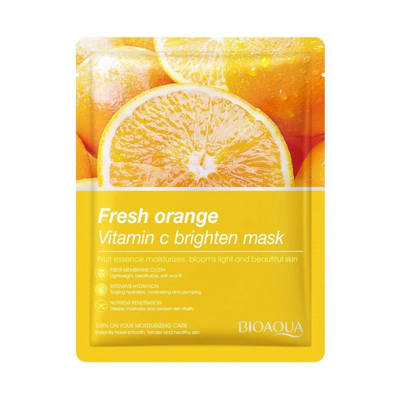 BIOAQUA Rose Essence Brighten Skin Facial Mask 25g - Kbazar - Korean Cosmetics Store