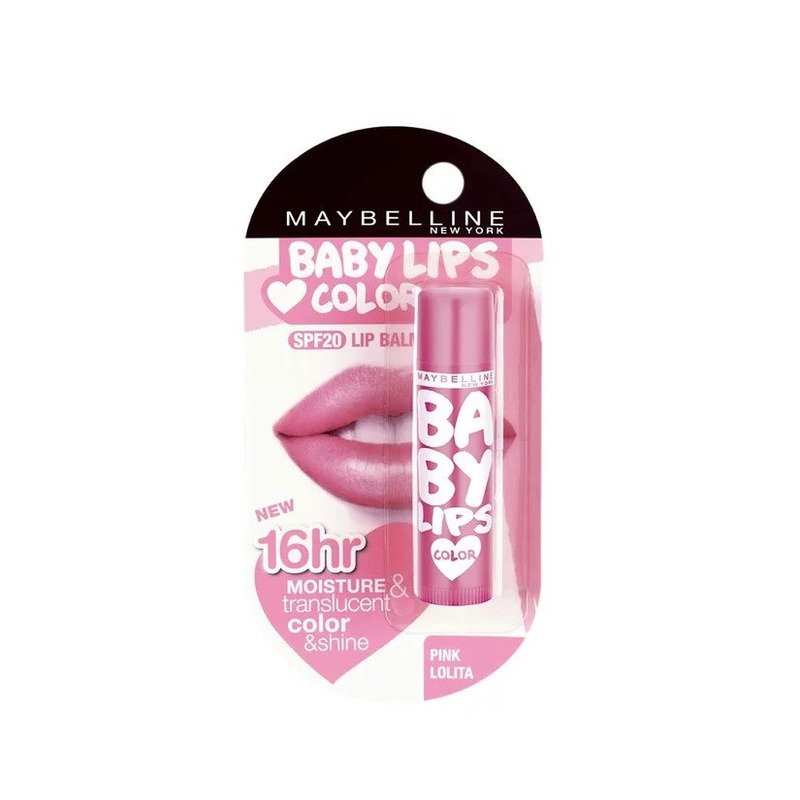 Maybelline Baby Lips Color Lip Balm Cherry Kiss SPF20 - Kbazar - Korean Cosmetics Store