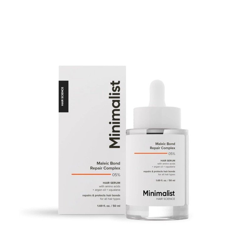 Minimalist Frizz Control Complex SPF 30 Hair Serum 50ml - Kbazar - Korean Cosmetics Store