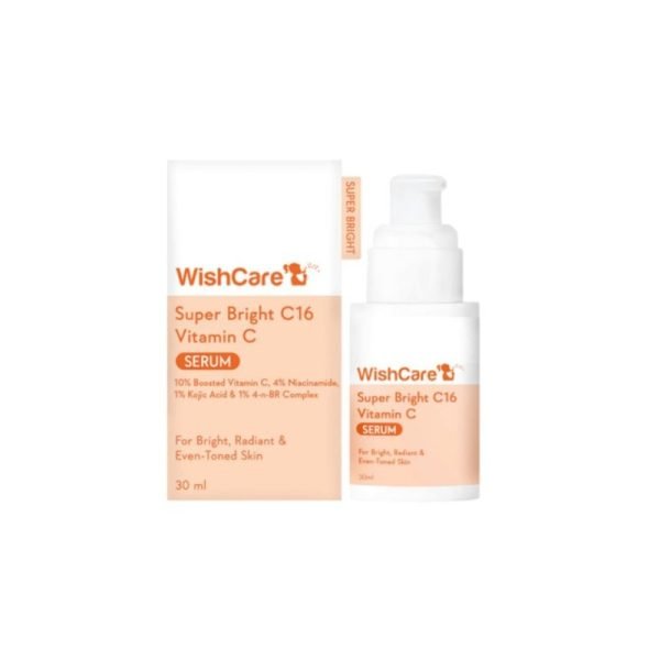 Wishcare Super Bright Vitamin C16 Serum 30ml - Kbazar Korean Cosmetics Store