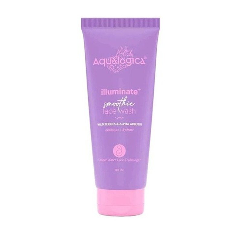 Aqualogica Radiance+ Smoothie Face Wash with Watermelon & Niacinamide for Clear & Oil-Free Skin 100ml face cleanser or face wash price in Bangladesh at Kbazar