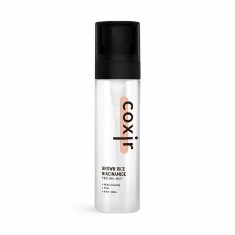 Coxir Brown Rice Niacinamide Peeling Mist 80ml - Kbazar - Korean Cosmetics Store