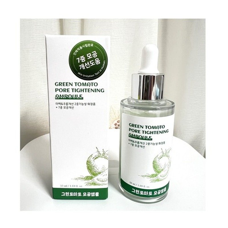 Dabo Green Tomato Poremide Solution Ampoule 80ml - Kbazar - Korean Cosmetics Store