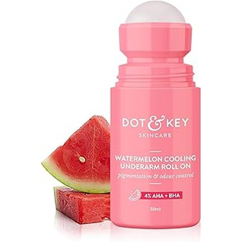 Dot and Key Watermelon Cooling Underarm Roll On- 50ml - Kbazar Korean Cosmetics Store
