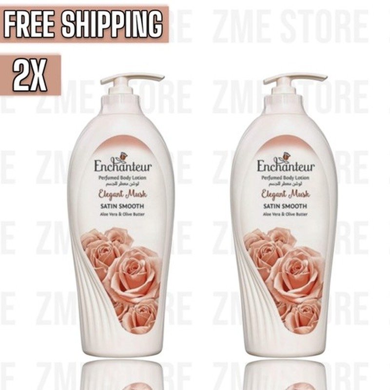 Enchanteur Elegant Musk Perfumed Body Lotion 500ml - Kbazar Korean Cosmetics Store