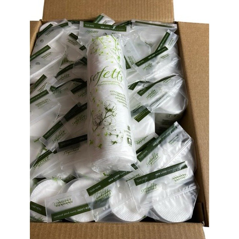 LMLTOP Natural Cotton Pad 80pcs - Kbazar - Korean Cosmetics Store
