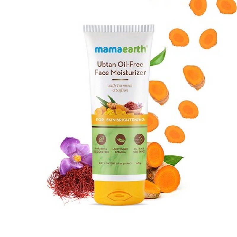 Mamaearth Ubtan Oil-Free Face Moisturizer with Turmeric & Saffron 80 ml Price in Bangladesh | Kbazar