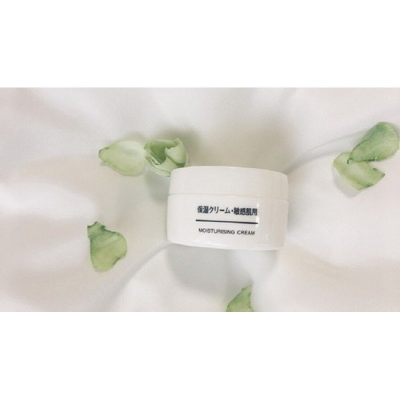 MUJI Sensitive Skin Moisturising Cream 50g - Kbazar Korean Cosmetics Store