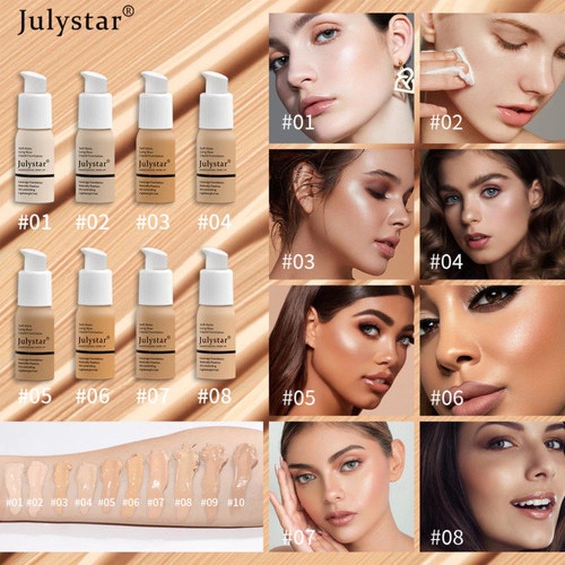 PiNKFLASH Lasting Matte Foundation PF-F03 (Warm Beige-#03) 25g - Kbazar Korean Cosmetics Store