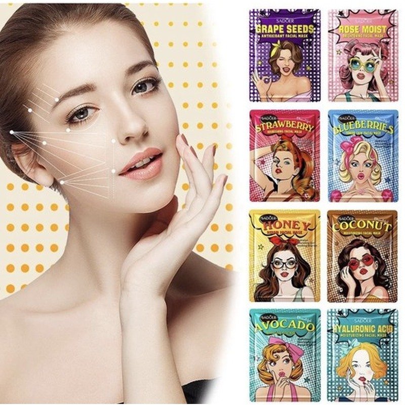 SADOER Honey Moistening Beauty Mask 25g