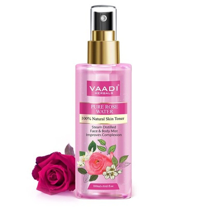Skin Cafe 100% Natural Rose Water Face And Body Mist 120ml - Kbazar Korean Cosmetics Store