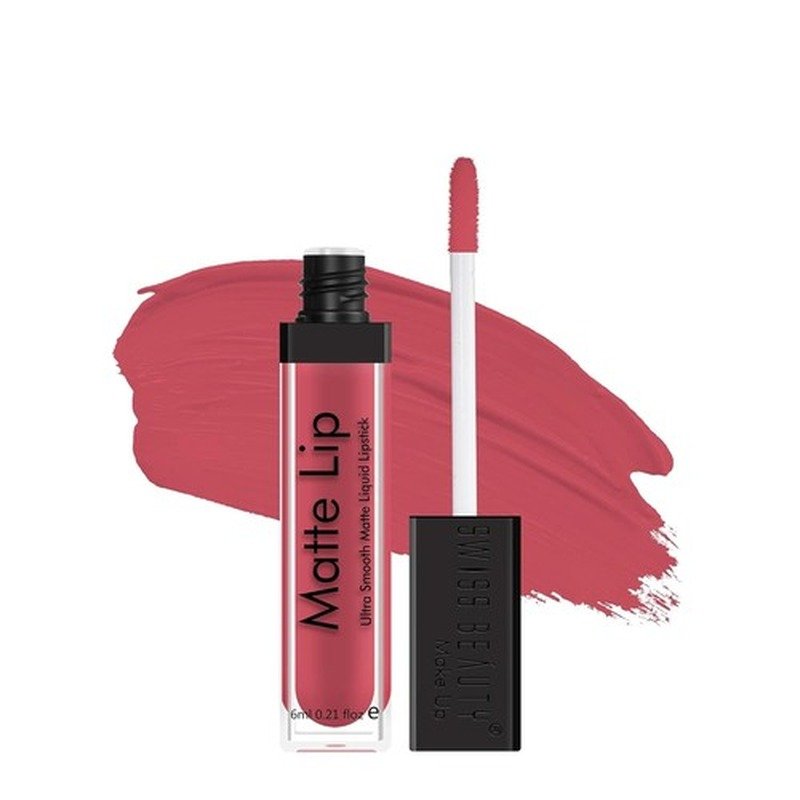 Swiss Beauty Matte Lip Liquid Lipstick- 38 - Kbazar - Korean Cosmetics Store