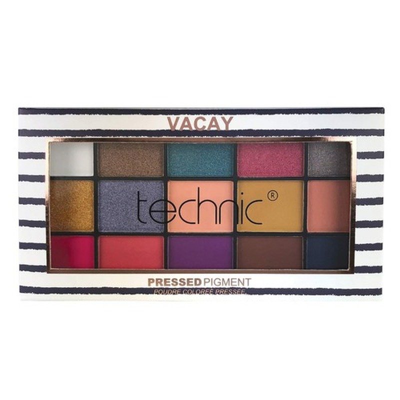 Technic Chocolate Truffle Pressed Pigment Palette - Kbazar Korean Cosmetics Store