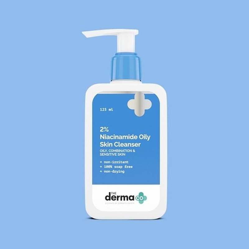 The Derma Co 2% Niacinamide Oily Skin Cleanser 125ml - Kbazar - Korean Cosmetics Store