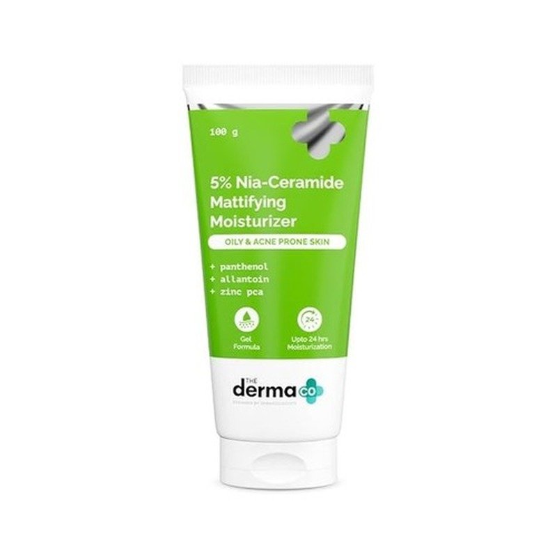 The Derma Co 5% Nia-Ceramide Daily Hydrating Moisturizer For Normal To Combination Skin 100g - Kbazar - Korean Cosmetics Store