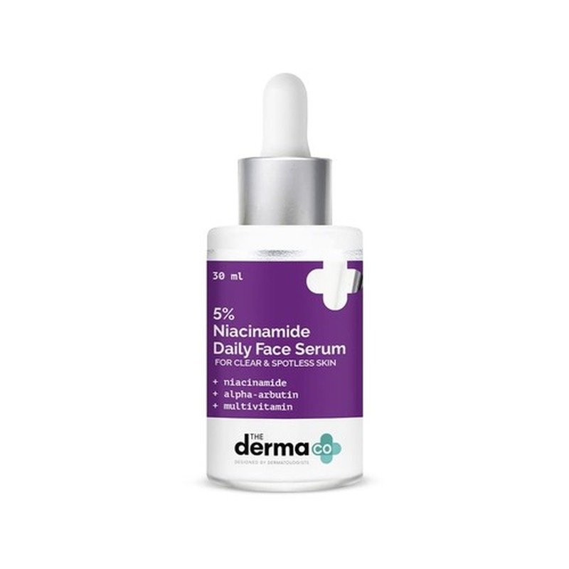 The Derma Co 5% Niacinamide Daily Face Serum 30ml - Kbazar - Korean Cosmetics Store