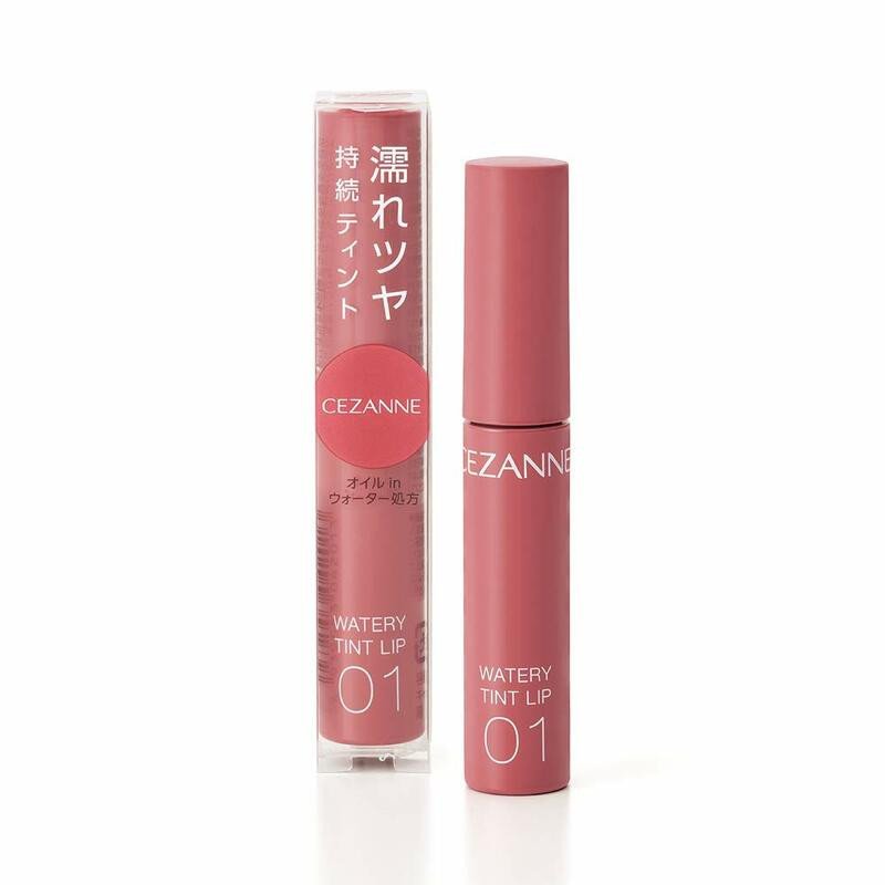 CEZANNE Watery Lip Tint 01 Natural Pink 4g - Kbazar Korean Cosmetics Store