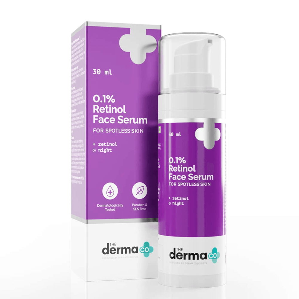 The Derma CO 0.1% Retinol Serum for Spotless Skin 30ml - Kbazar - Korean Cosmetics Store
