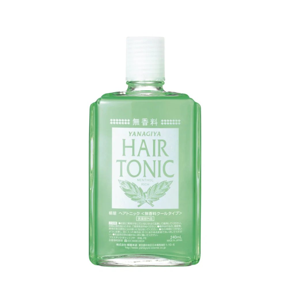 YANAGIYA Hair Tonic (Menthol Rich) - Kbazar Korean Cosmetics Store