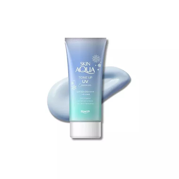 Skin Aqua Tone Up UV Essence Blue 80g - Kbazar Korean Cosmetics Store