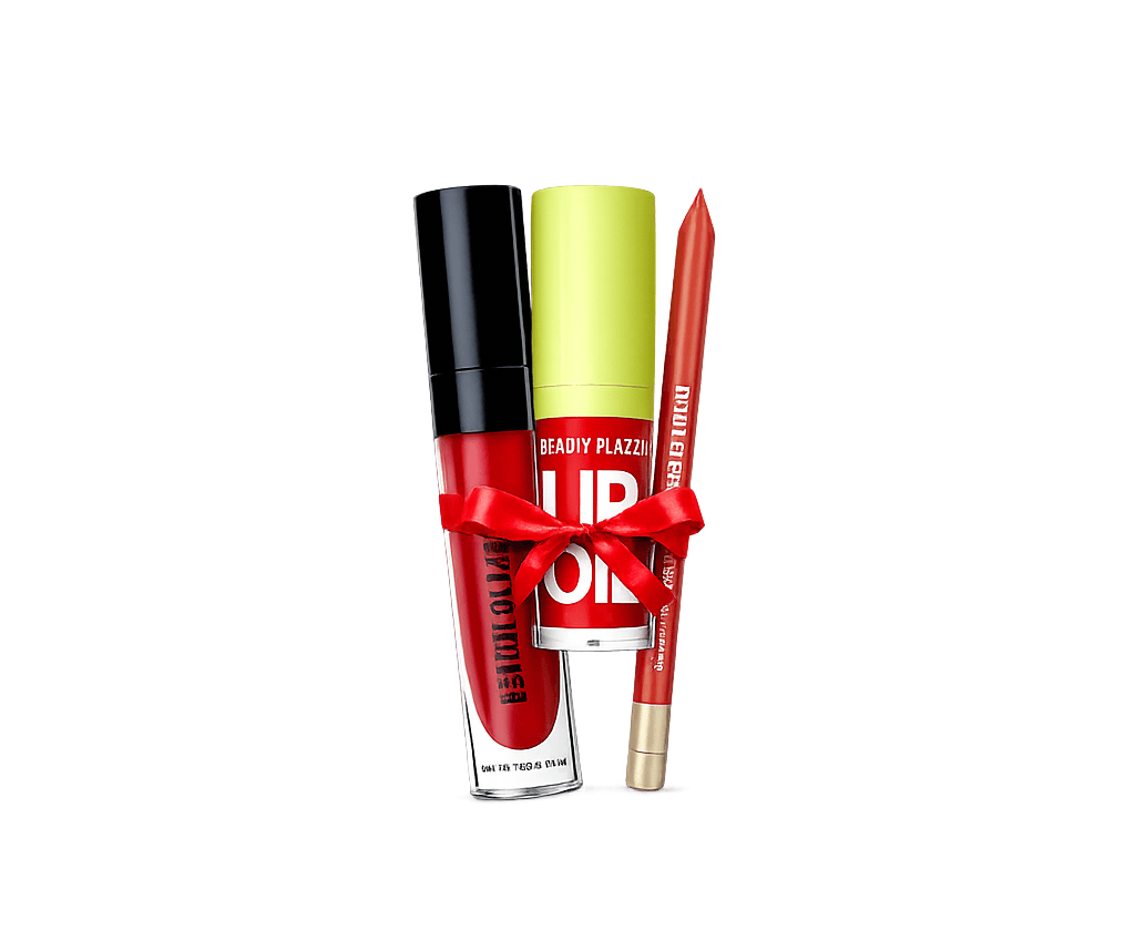 Beauty Glazed Pookie Lip Combo Set – Lip Liner, Lip Glow Oil & Matte Lipstick