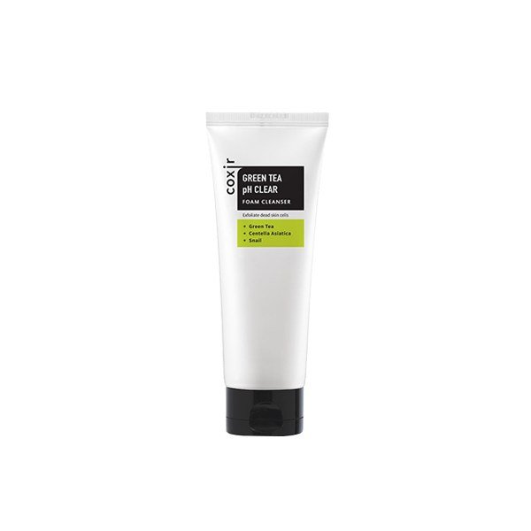 Coxir Green Tea pH Clear Foam Cleanser - 150ml face cleanser or face wash price in Bangladesh at Kbazar