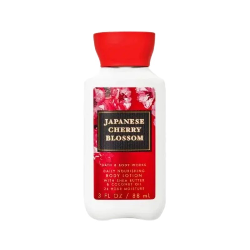 Japanese Cherry Blossom Daily Nourishing Body Lotion 88ml - Kbazar - Korean Cosmetics Store