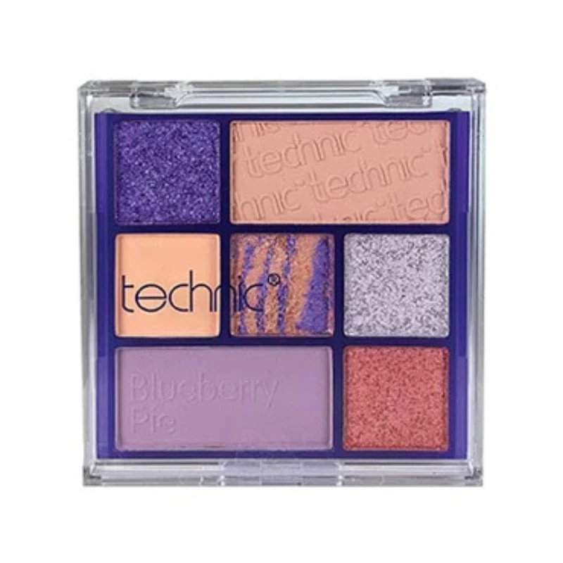 Technic Blueberry Pie Pressed Pigment Palette - Kbazar Korean Cosmetics Store