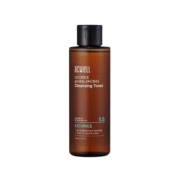 Acwell Licorice pH Balancing Cleansing Toner 150ml - Kbazar - Korean Cosmetics Store