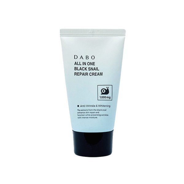Dabo All In One Black Snail Repair Cream 50ml - Kbazar Korean Cosmetics Store