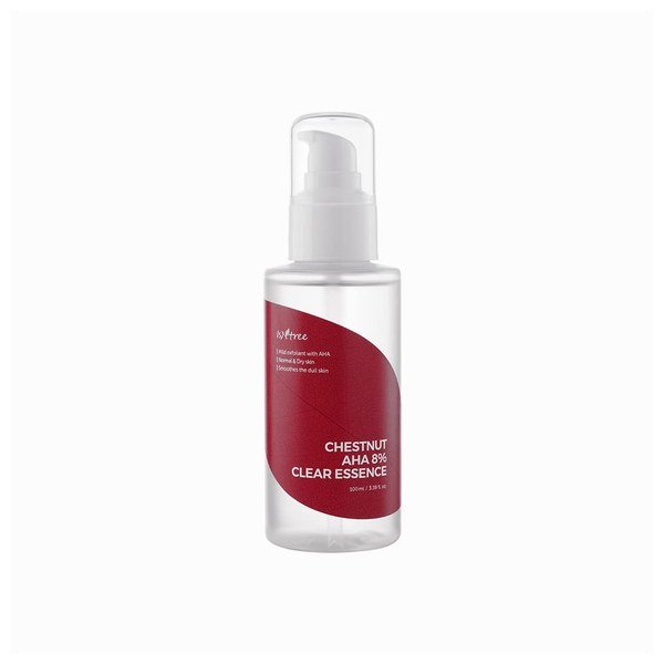 Isntree Chestnut AHA 8% Clear Essence 100ml - Kbazar Korean Cosmetics Store