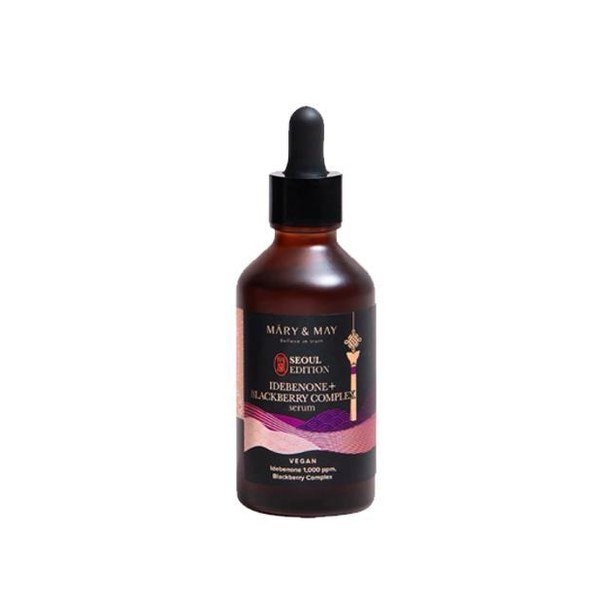 Mary&May Idebenone + Blackberry Complex Serum 80ml - Kbazar - Korean Cosmetics Store