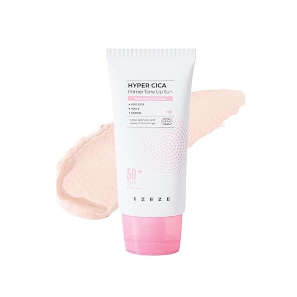 ZEZE HYPER CICA Primer Tone Up Sun 50ml / SPF 50+ PA++++ - Kbazar Korean Cosmetics Store